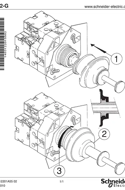 schneider施耐德XD2 G... Joystick controllers